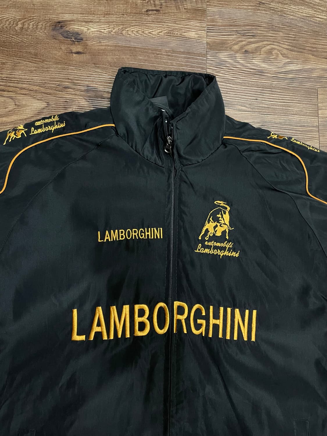 람보르기니 F1 레이싱 자켓 점퍼 블랙 상품이미지2