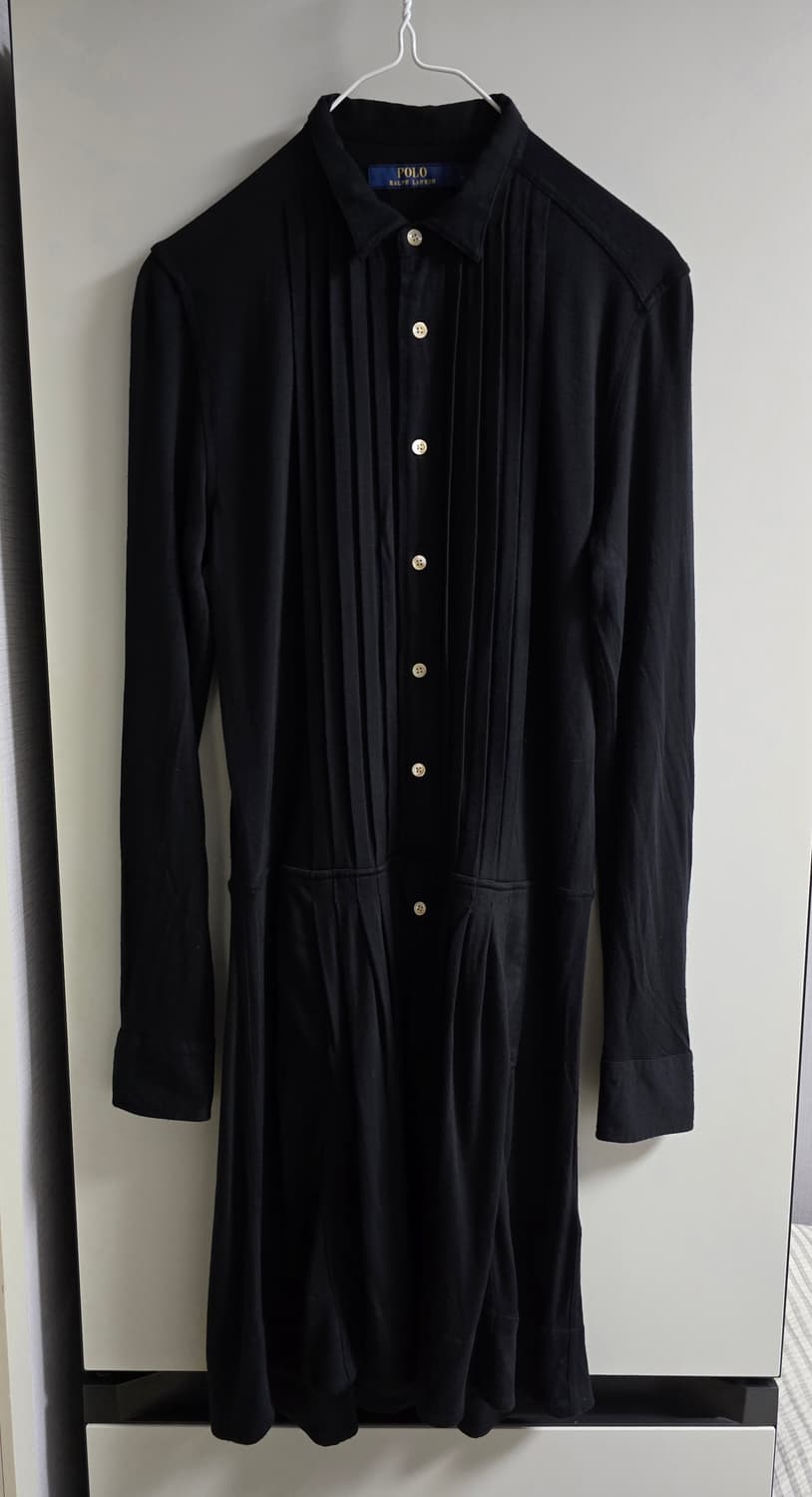 Polo 폴로 랄프로렌 블랙 핀턱 드레스 S 상품이미지2