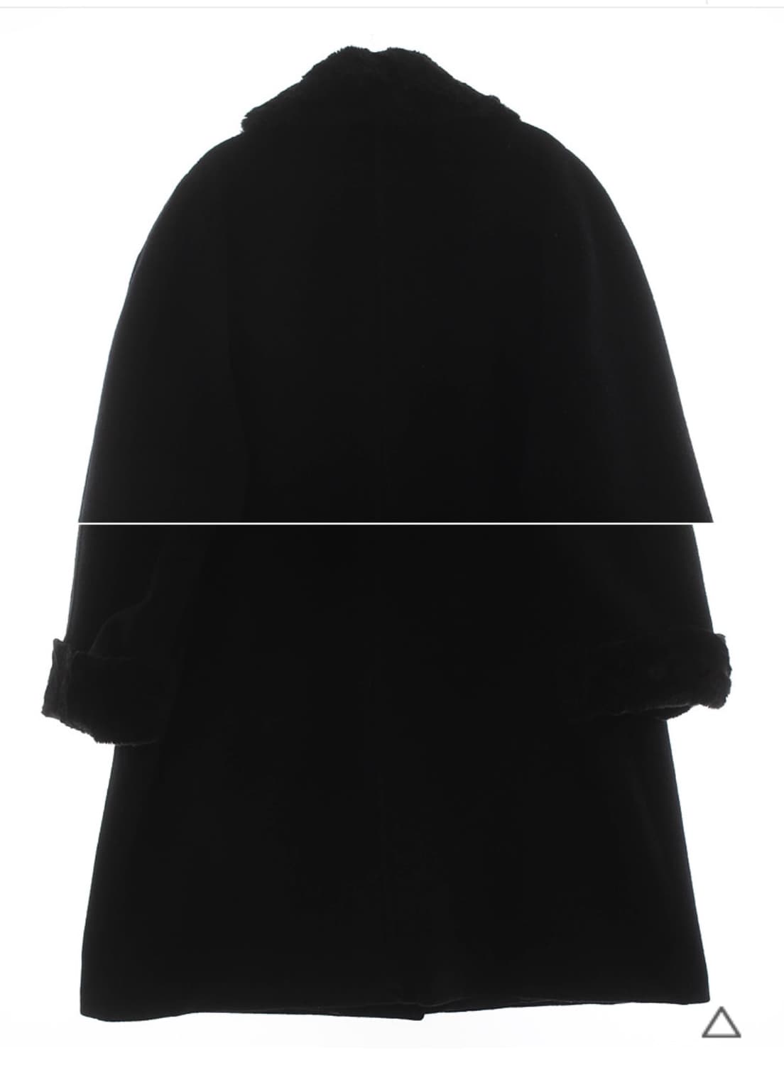 MADE IN ITALY WOOL 100% 코트 울코트 퍼코트 상품이미지5