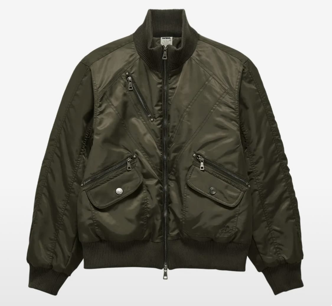 단델 DD cropped studded MA-1 jacket 상품이미지1