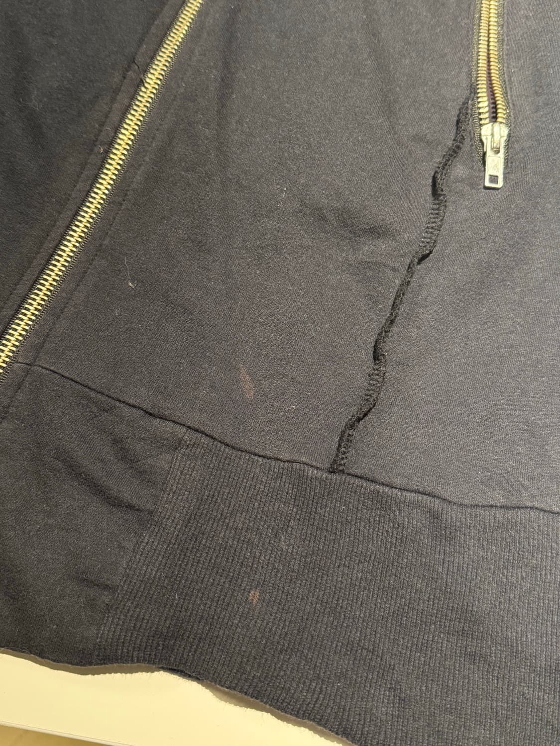 Fuga python fur trimming hood zip-up 상품이미지7