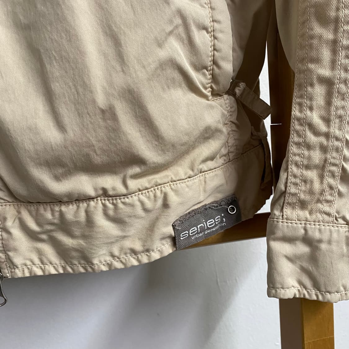 100 series 시리즈 베이지 싱글 자켓 상품이미지3