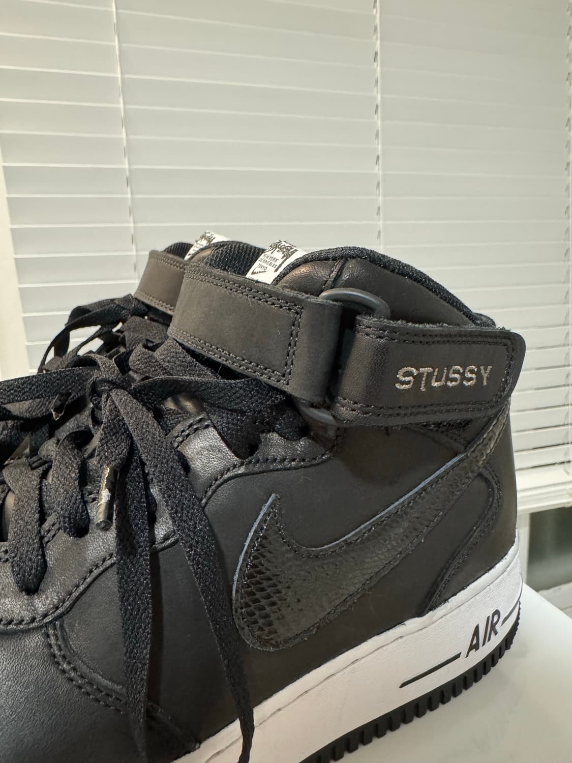 나이키x스투시 포스검흰 (285mm) 상품이미지2