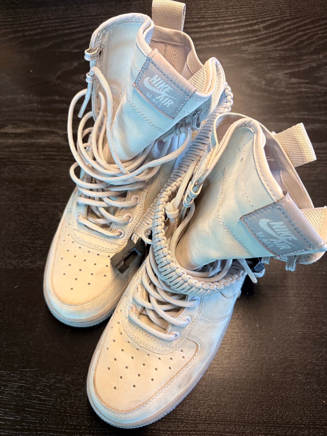 나이키 에어포스 SF AF1 하이 베이지 250mm 상품이미지1