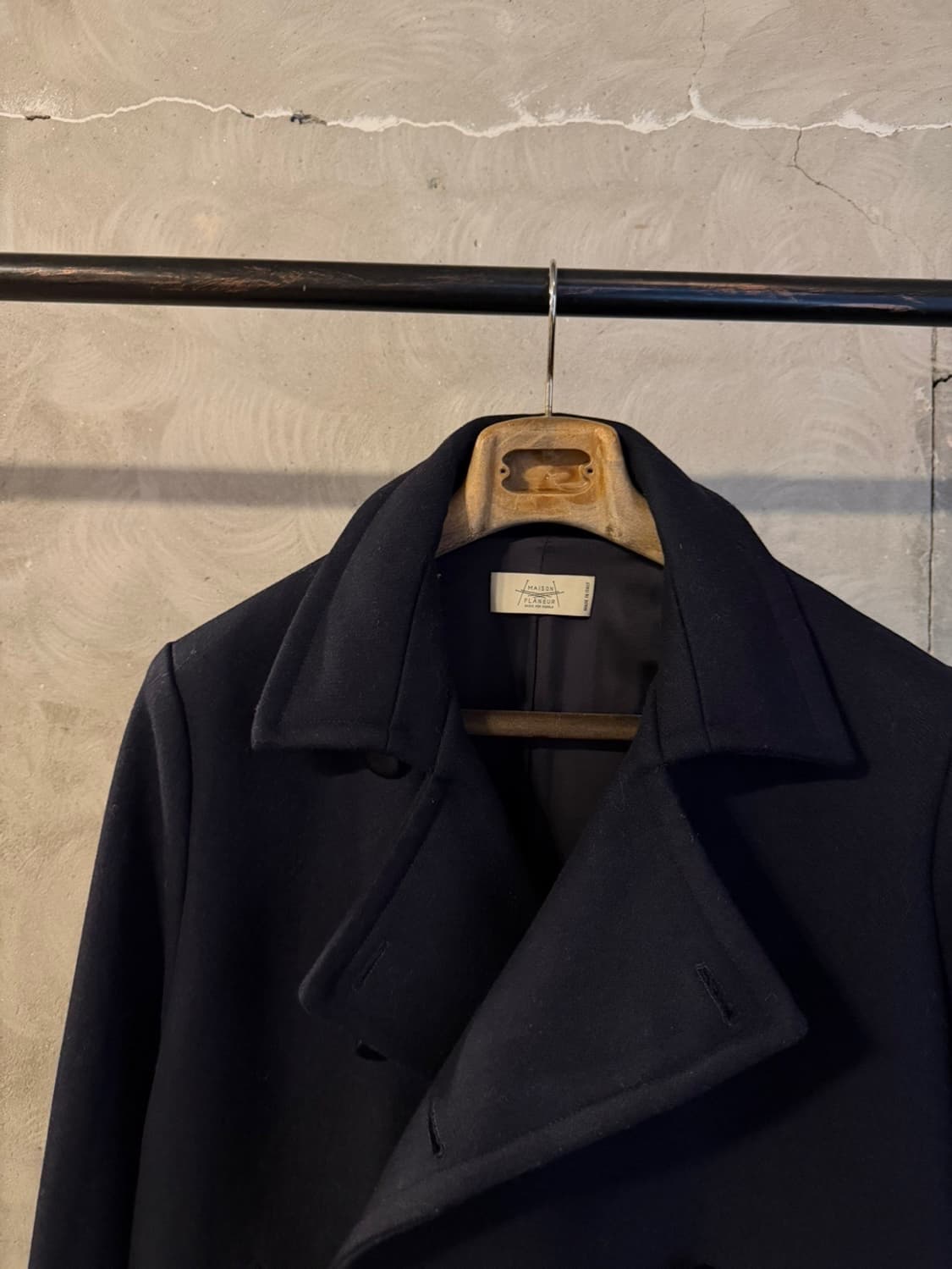 MAISON FLANEUR 울 캐시미어 피코트 100~105 상품이미지7