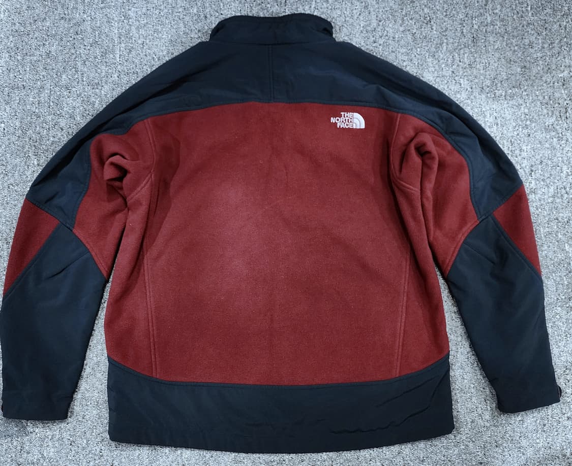 노스페이스 데날리 버건디 후리스 플리스 자켓 L 상품이미지2