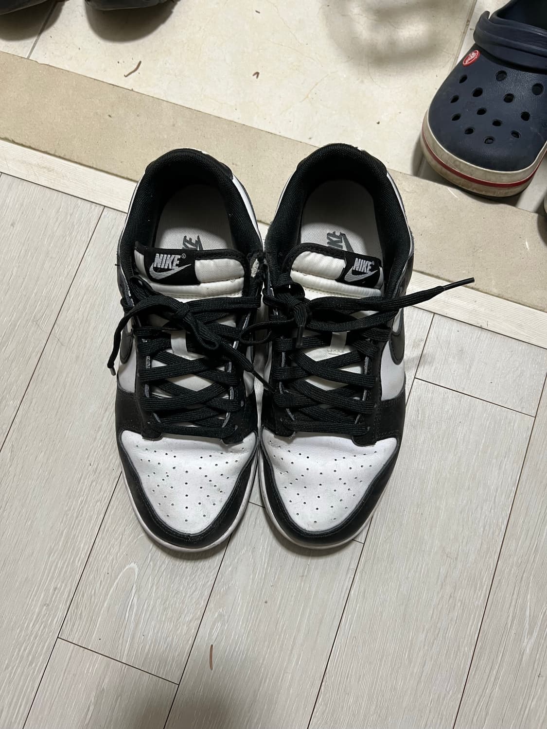 나이키 덩크 로우 레트로 블랙 265 상품이미지1