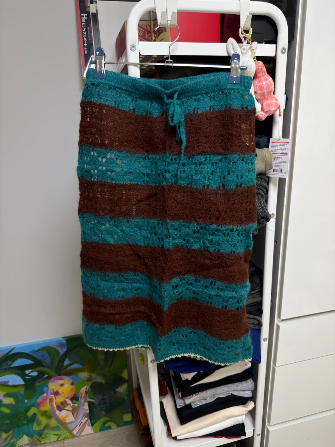 초코나무숲 니트스커트 상품이미지1