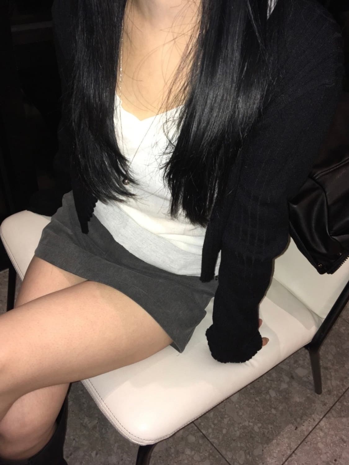 아워캐비넷 골지 가디건 vert golgi cardigan 상품이미지2