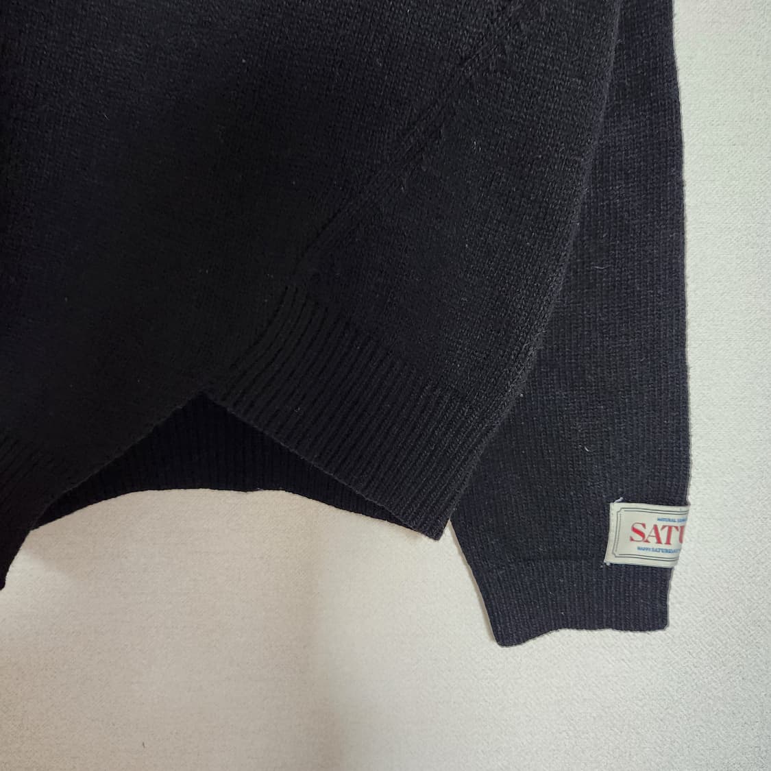 23년 세터 언발란스 캐시미어 니트 여 프리 상품이미지6