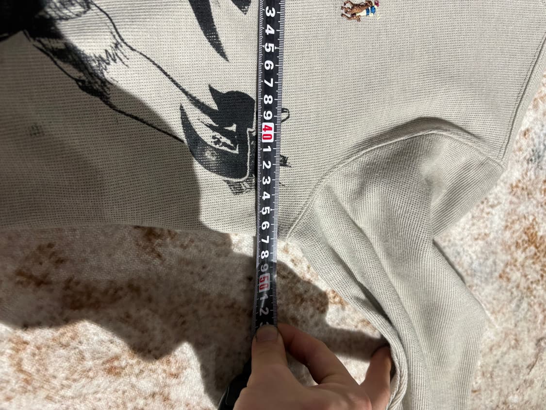 폴로 랄프로렌 슬램덩크 커스텀 반집업 니트 상품이미지6