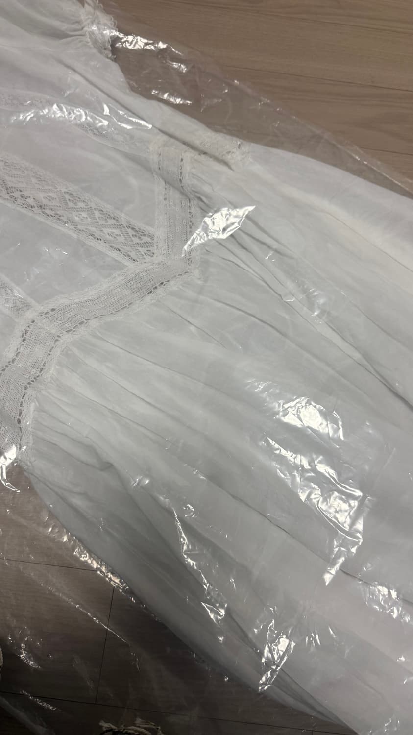 플레타 플레따 드레스 113 쉬어 레이스 롱 원피스 상품이미지9