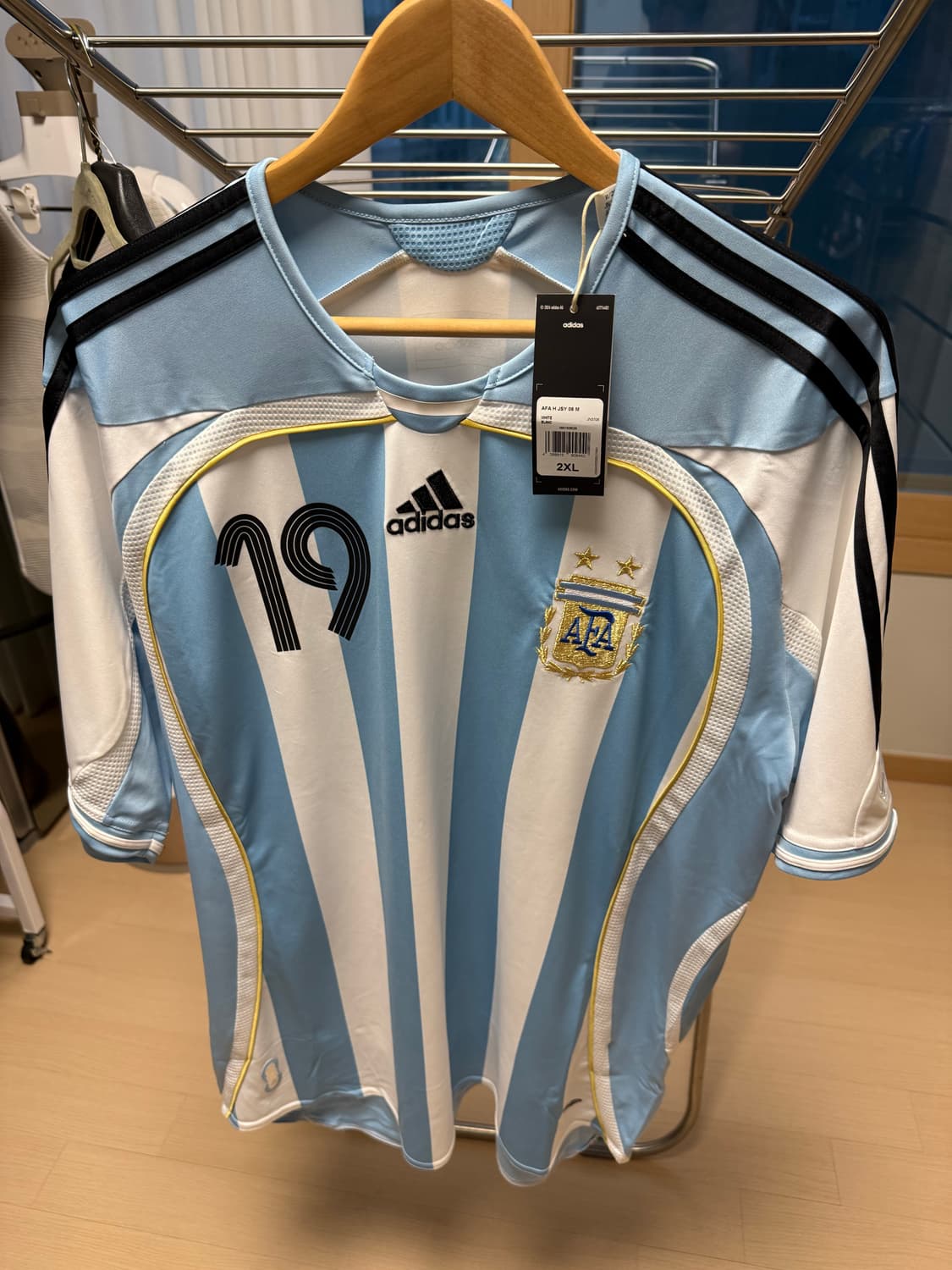 메시 아르헨티나 레트로 유니폼 상품이미지1