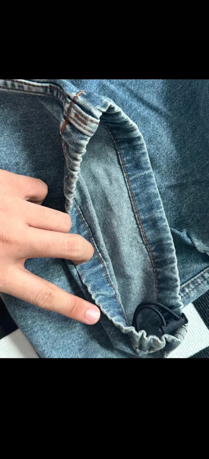 GU X 언더커버 데님 카고 팬츠(XL)  상품이미지4