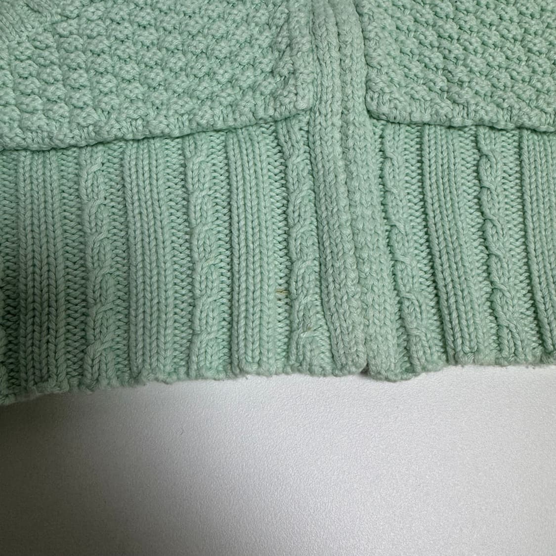 (W)폴로 니트 집업 상품이미지6