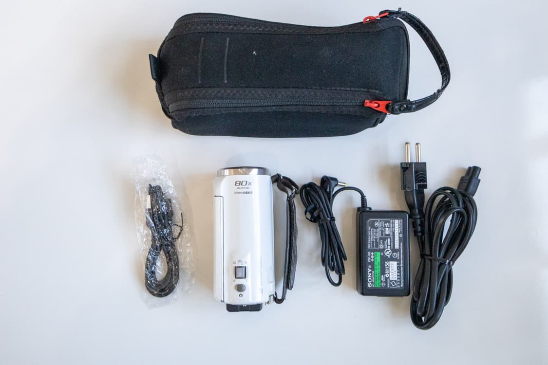 Panasonic HC-V520M-W / 빈티지 디지털 캠코더 상품이미지9