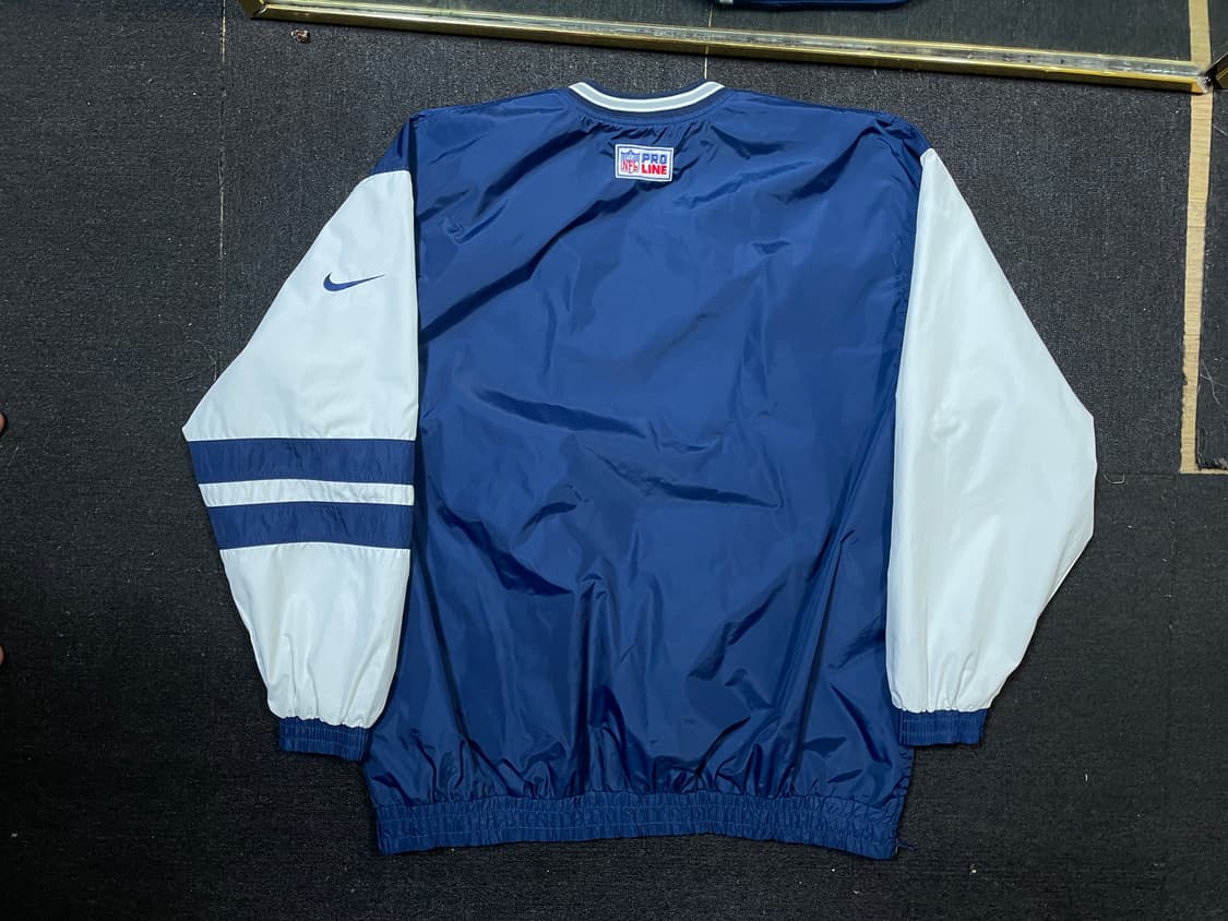 90s 대장급 나이키 x NFL 카우보이스 올드스쿨 웜업 바람막이 XL 상품이미지6