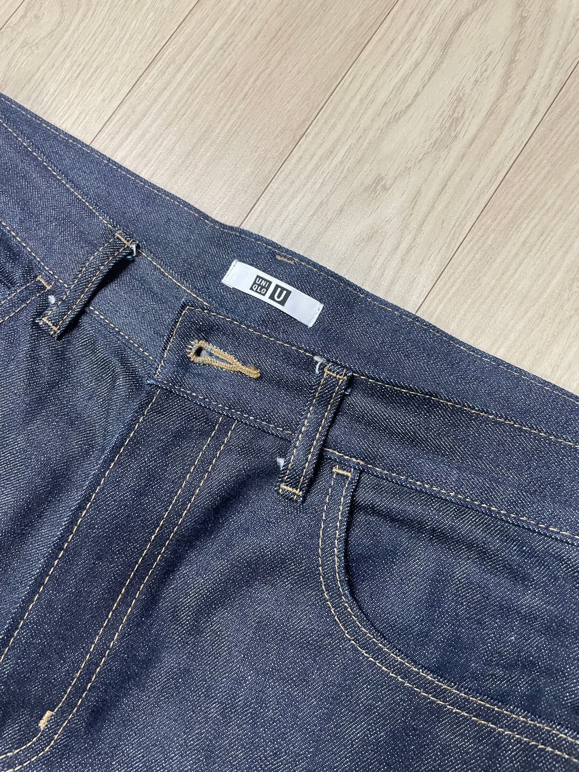 [31] 유니클로U 셀비지 레귤러핏진 상품이미지3