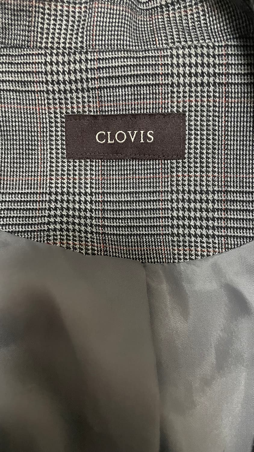 CLOVIS 여성 체크 자켓 상품이미지4