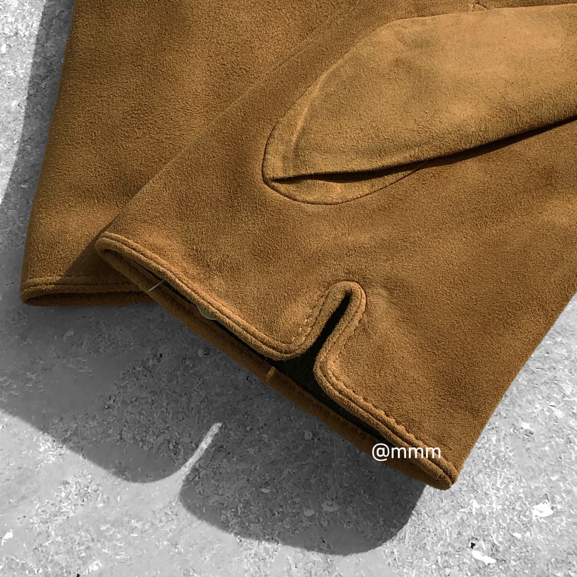 [Unisex] 스웨이드 가죽 장갑 스마트터치 상품이미지6