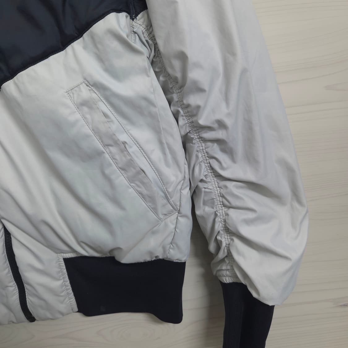 남 66 나이키 에어포스 리버시블 양면 자켓 바람막이 봄버자켓 상품이미지2