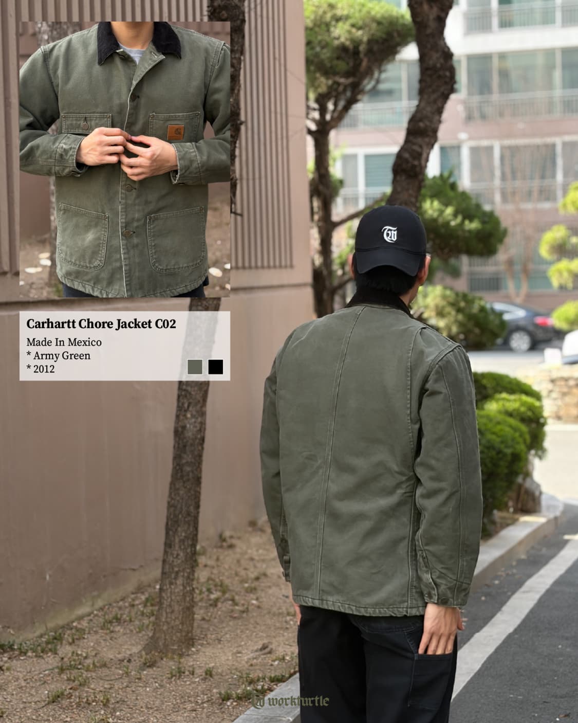 칼하트 초어 C02 ARG M/R 상품이미지2