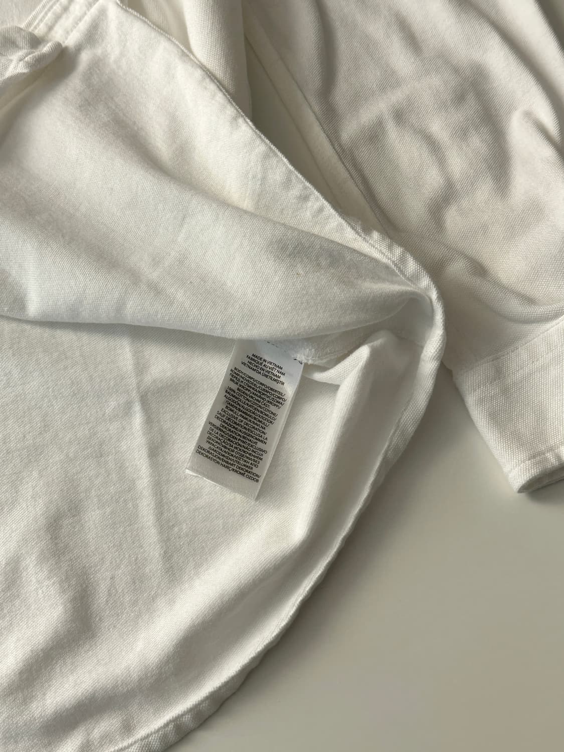 폴로 랄프로렌 화이트 셔츠 L 상품이미지6