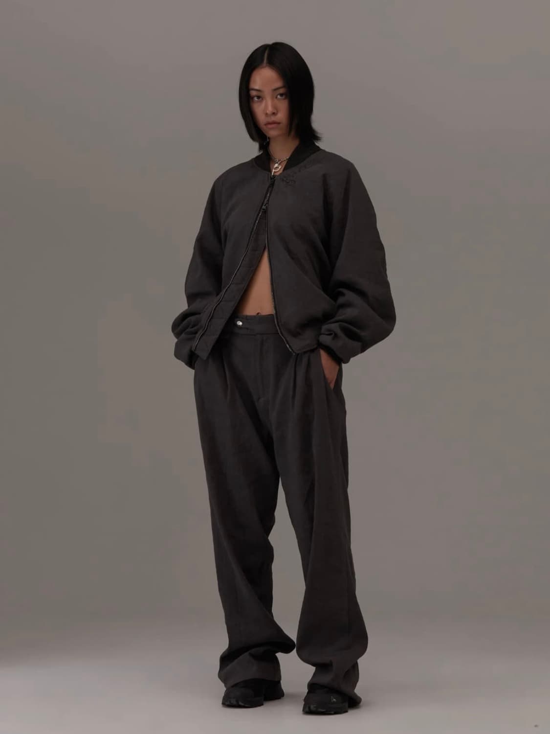 새상품 혜인서 리버서블 블루종 [2] 상품이미지3