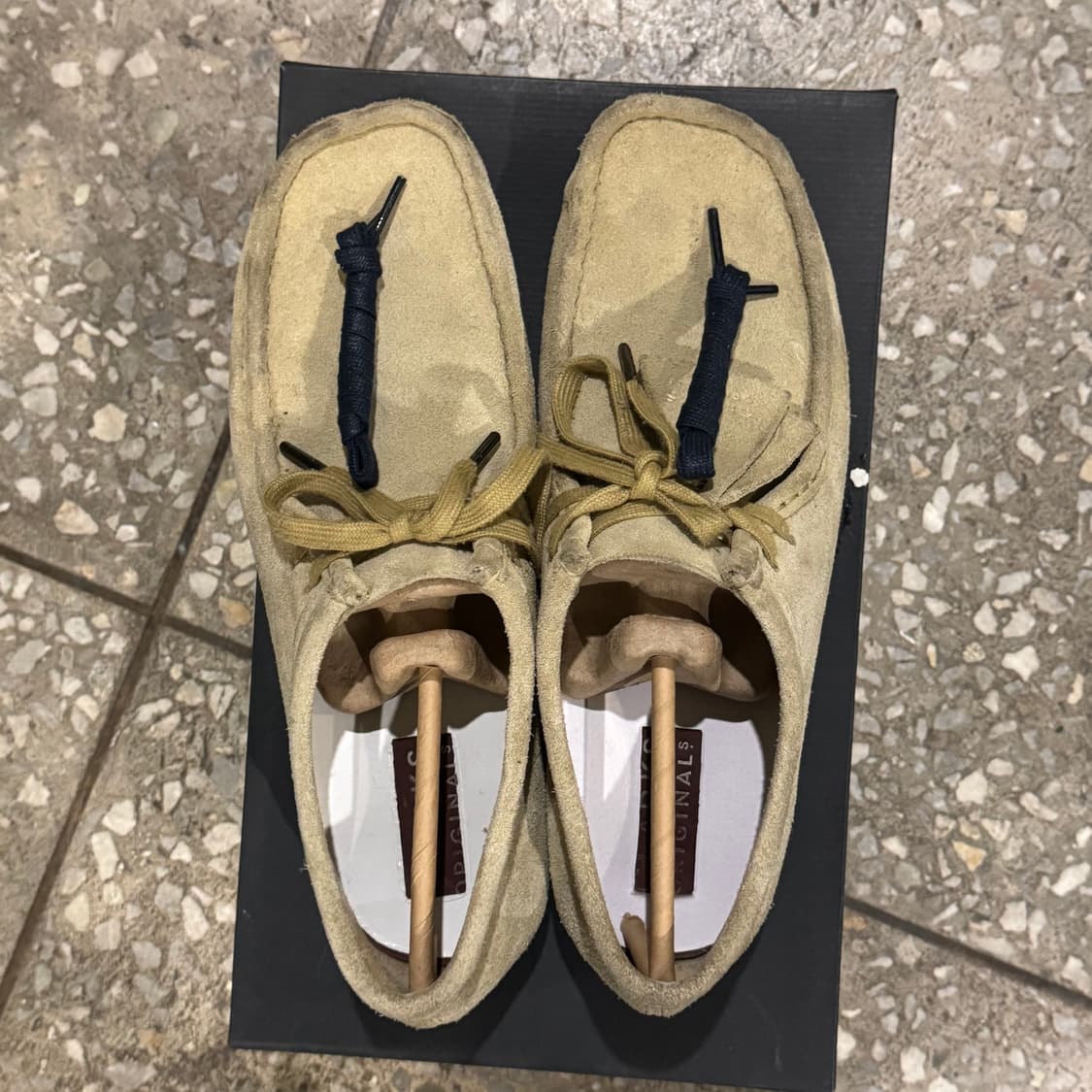 클락스 왈라비 메이플 스웨이드 UK9.5 상품이미지3