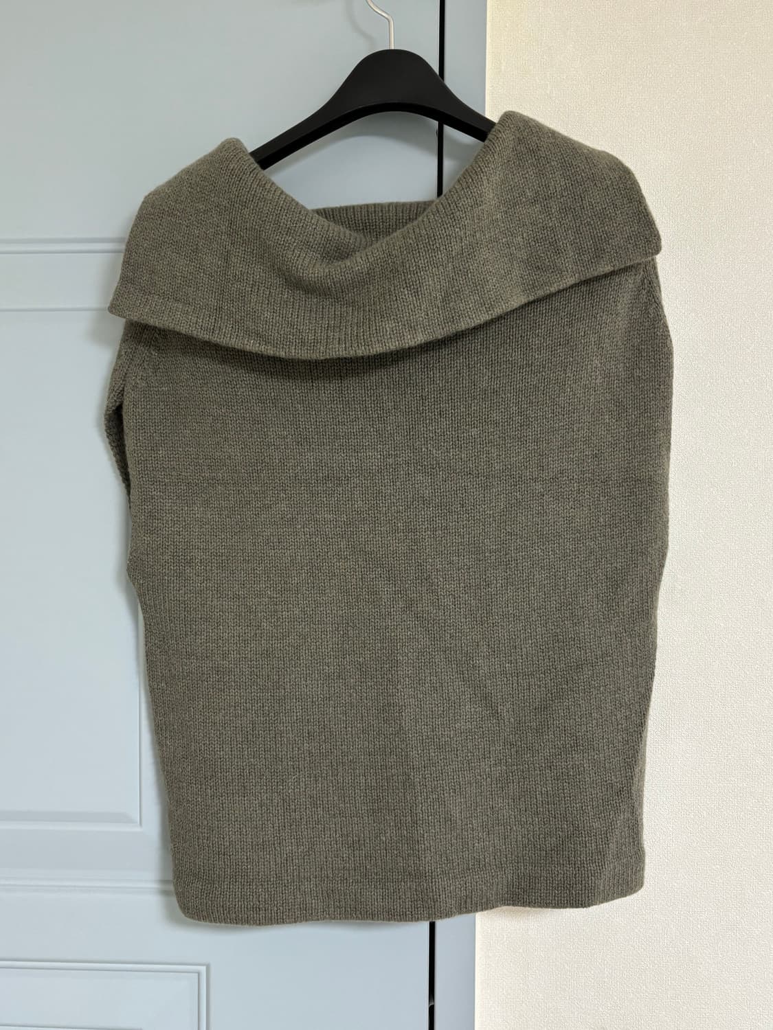 요지야마모토 케이프 니트 베스트 상품이미지5