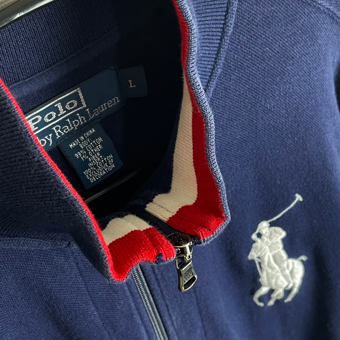 폴로 빅포니 니트 집업 상품이미지3