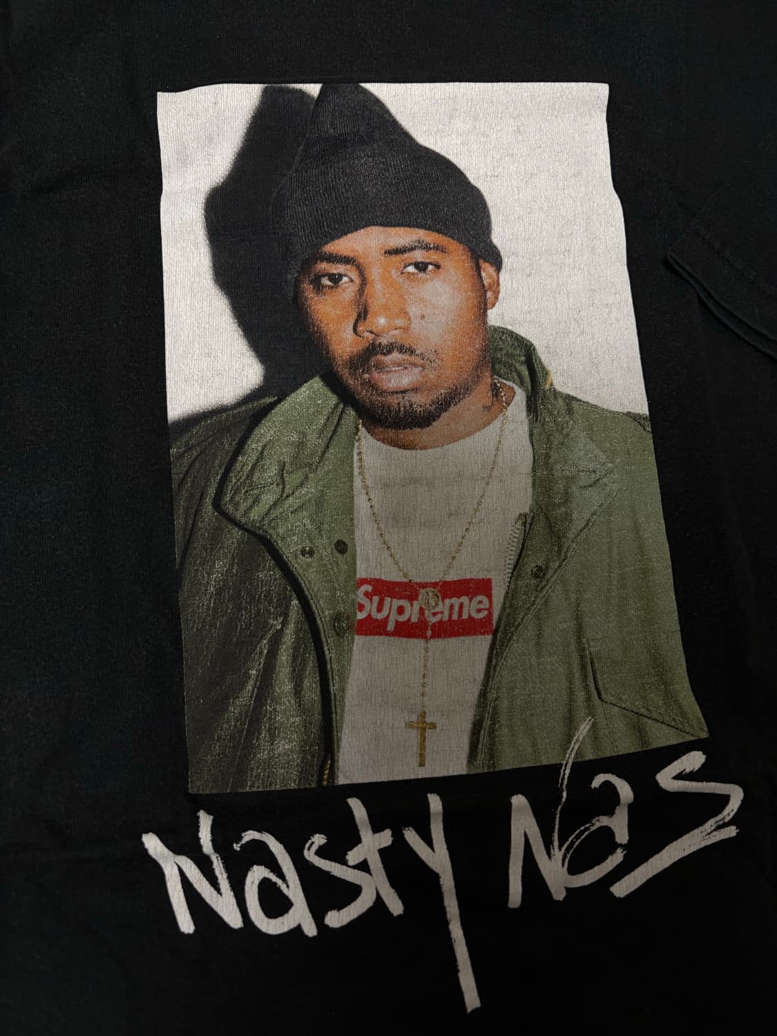 슈프림 나스 포토티 반팔 xl 상품이미지3