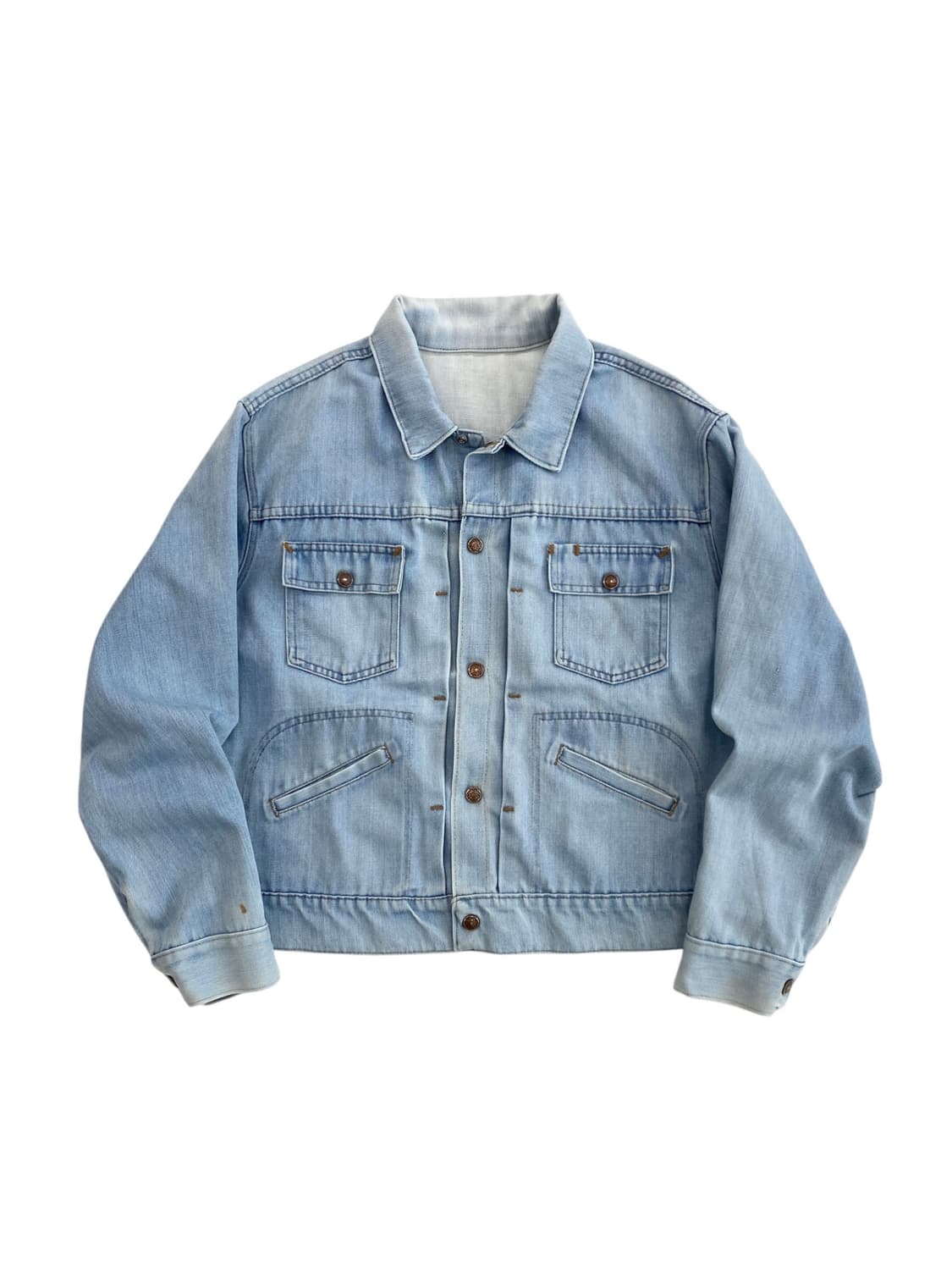 70's JC Penney 셀비지 데님 자켓 상품이미지1