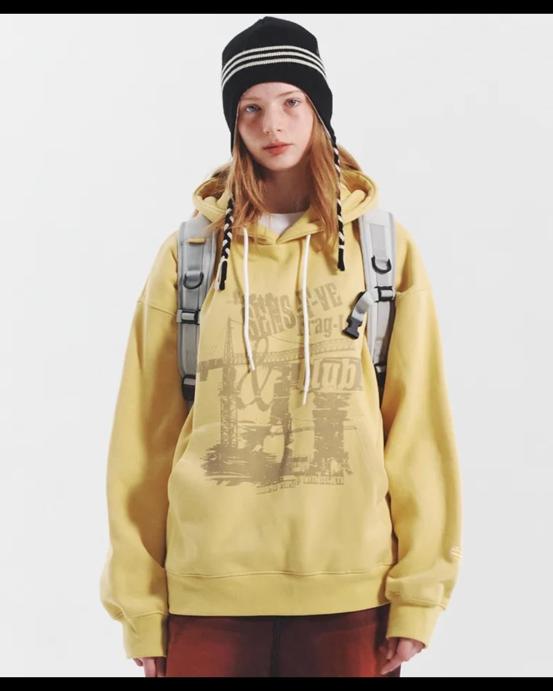 메인부스 Teenager Hood T-shirt(LEMON) 상품이미지1