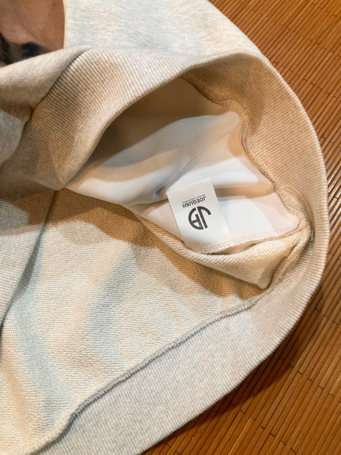 조거쉬 모래 스웻 파카 상품이미지8