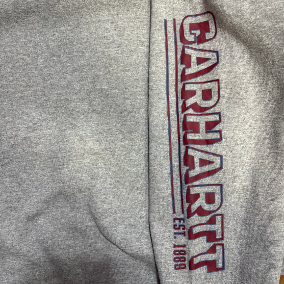 00s 칼하트 오버핏 스웻셔츠 그레이 맨투맨 상품이미지3