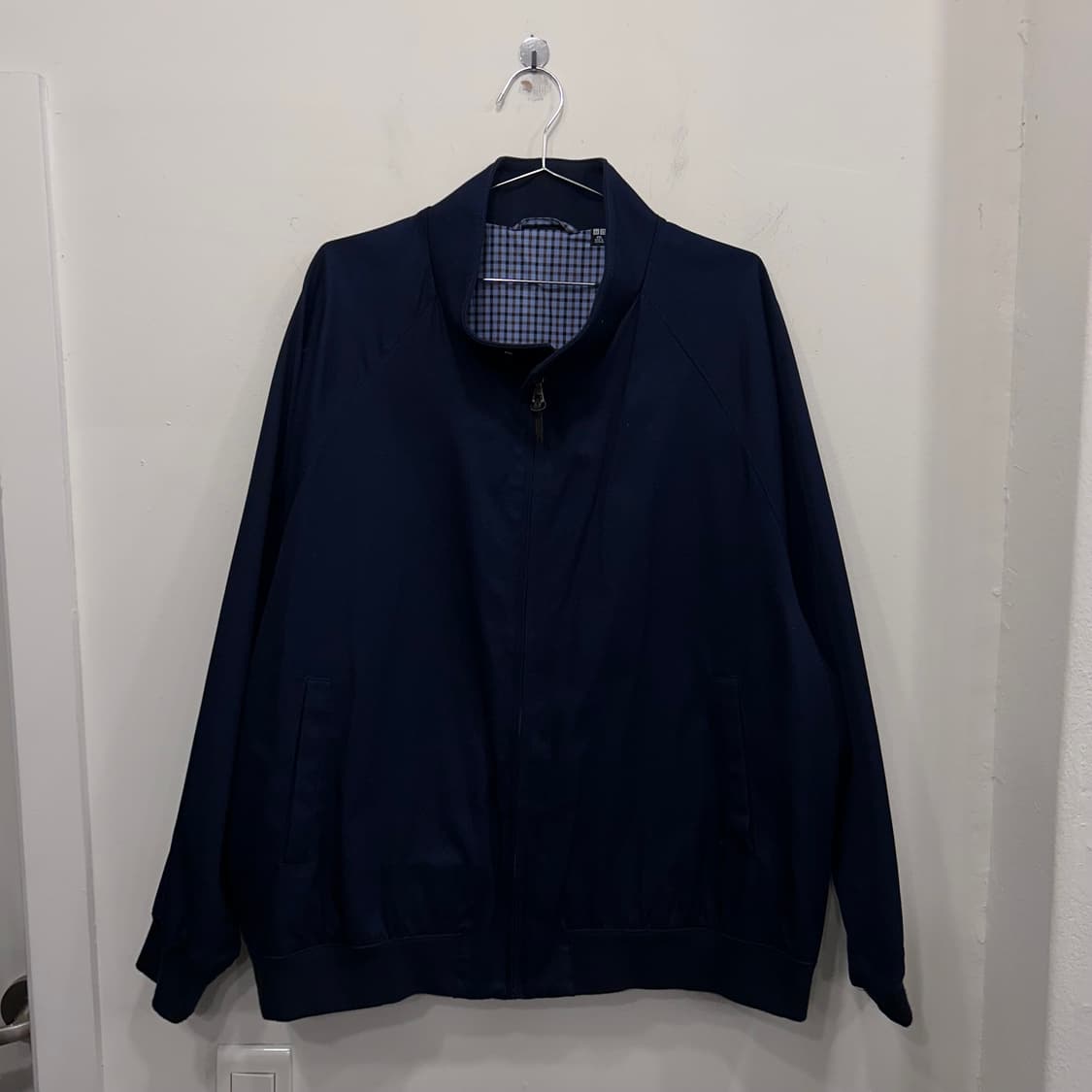 유니클로 차이나카라 래글런 코튼 미니멀자켓 상품이미지2