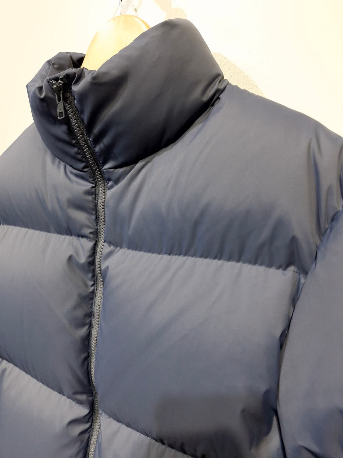 COOR 쿠어 구스다운 숏패딩 블루그레이(M) 상품이미지5