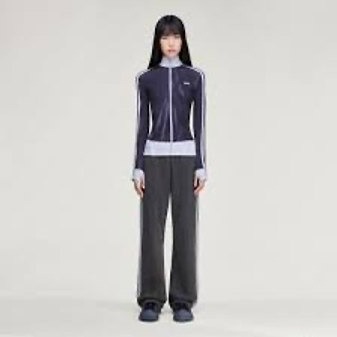 (W) 아디다스 x 아바바브 트랙탑 베이스레이어 베러 스칼렛 블랙 상품이미지6