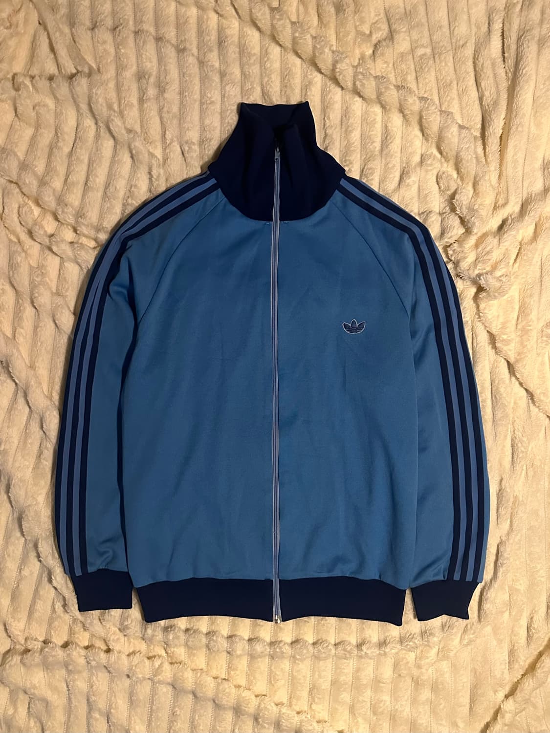 아디다스 서독제 80s 스카이블루 져지 자켓 상품이미지1