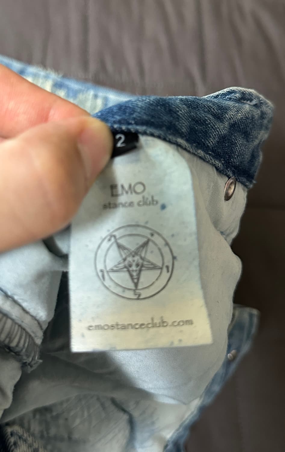 BORO DETAIL SLIM FLARED JEANS size 2 상품이미지3