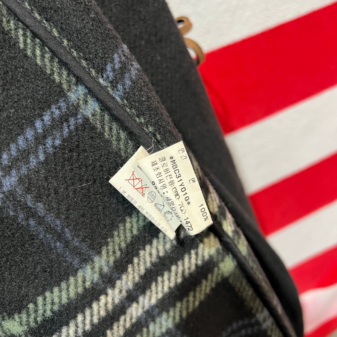 빈폴 모직 떡볶이 코트 상품이미지4