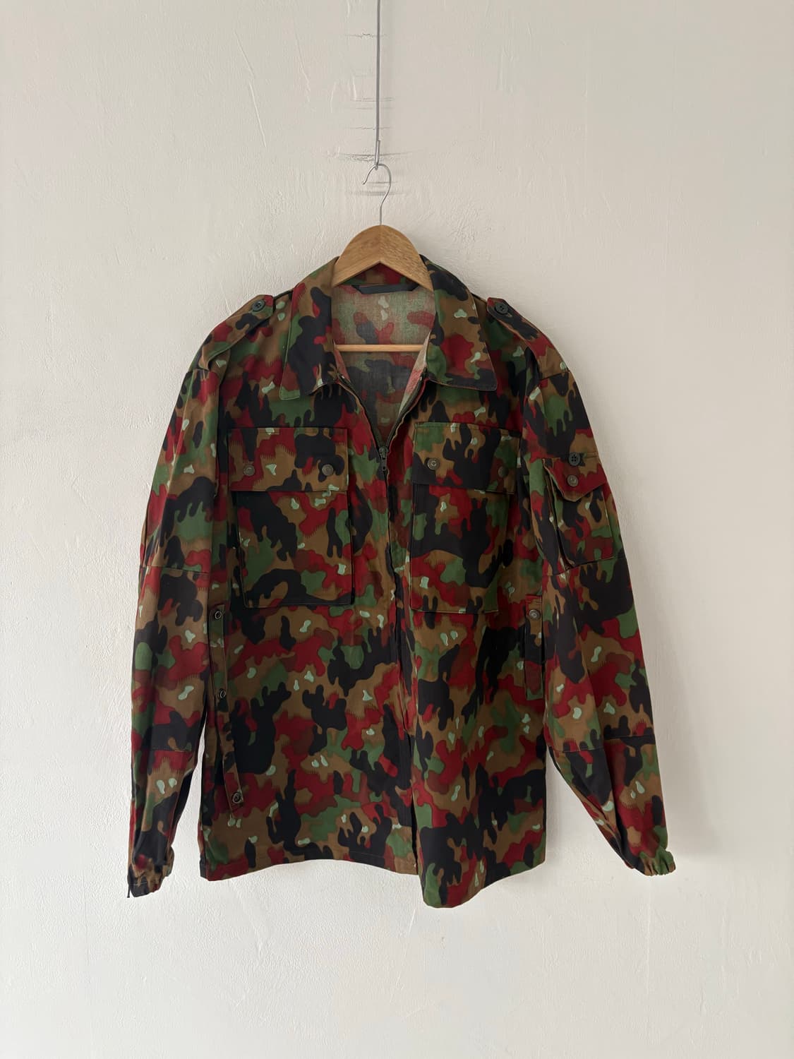 80's Swiss Army M83 Alpenflage Field jac 상품이미지1