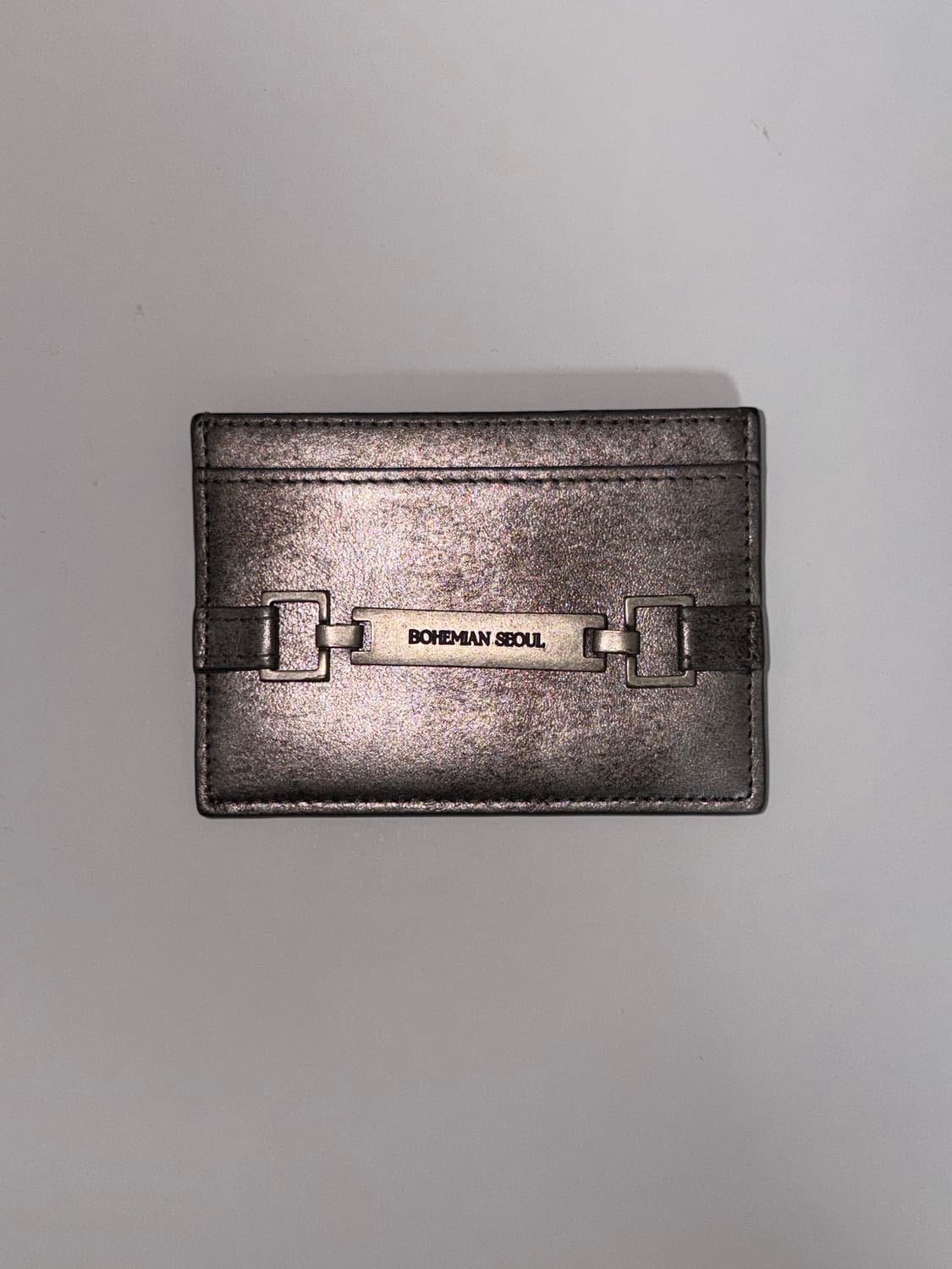 보헤미안서울 카드지갑 실버 상품이미지1