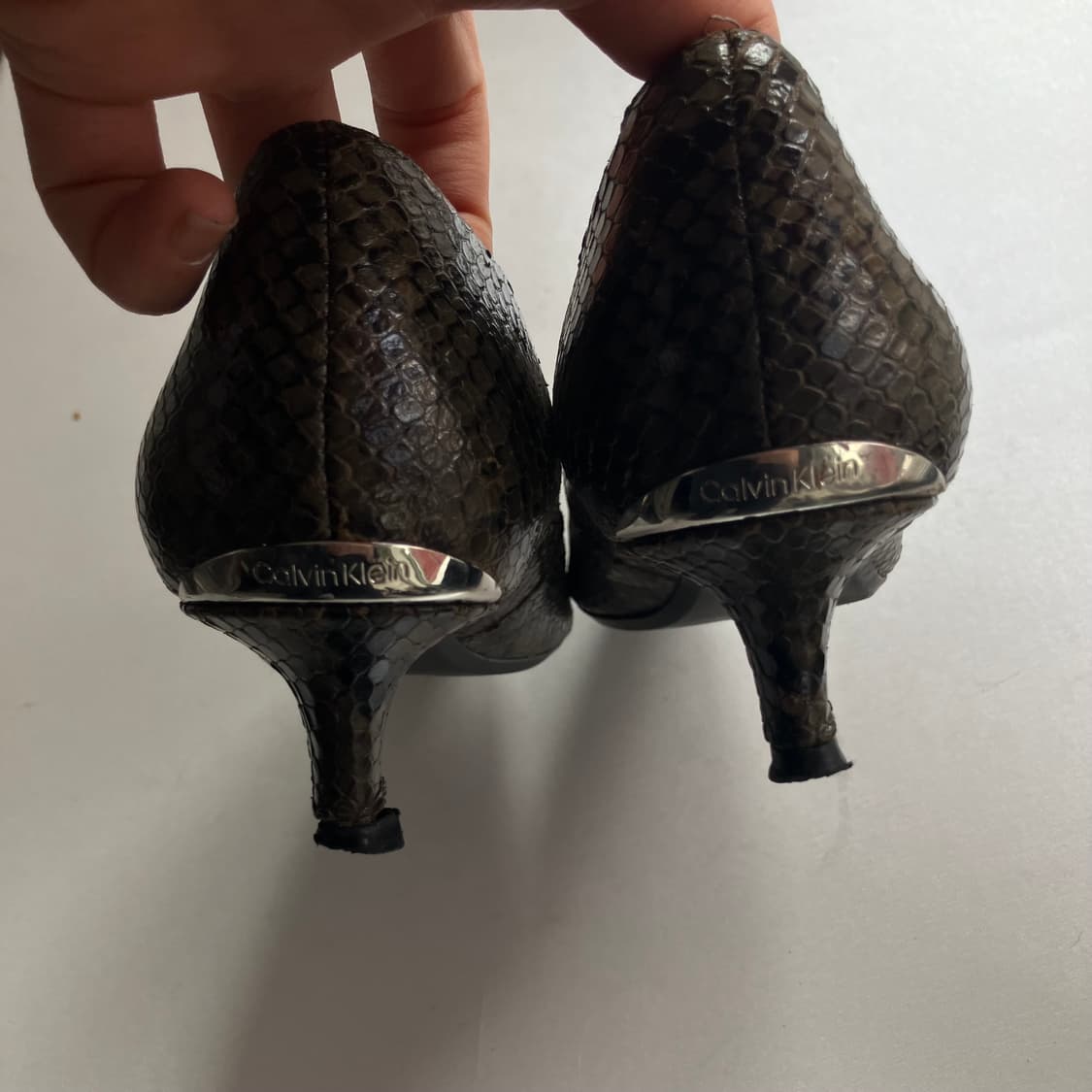 캘빈클라인 뱀피 키튼힐  상품이미지3