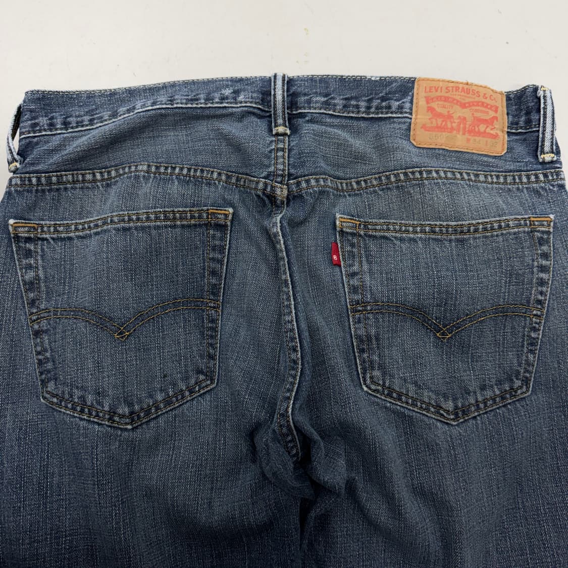 리바이스 569 새깅 워싱 와이드 스케이터 데님팬츠 상품이미지6