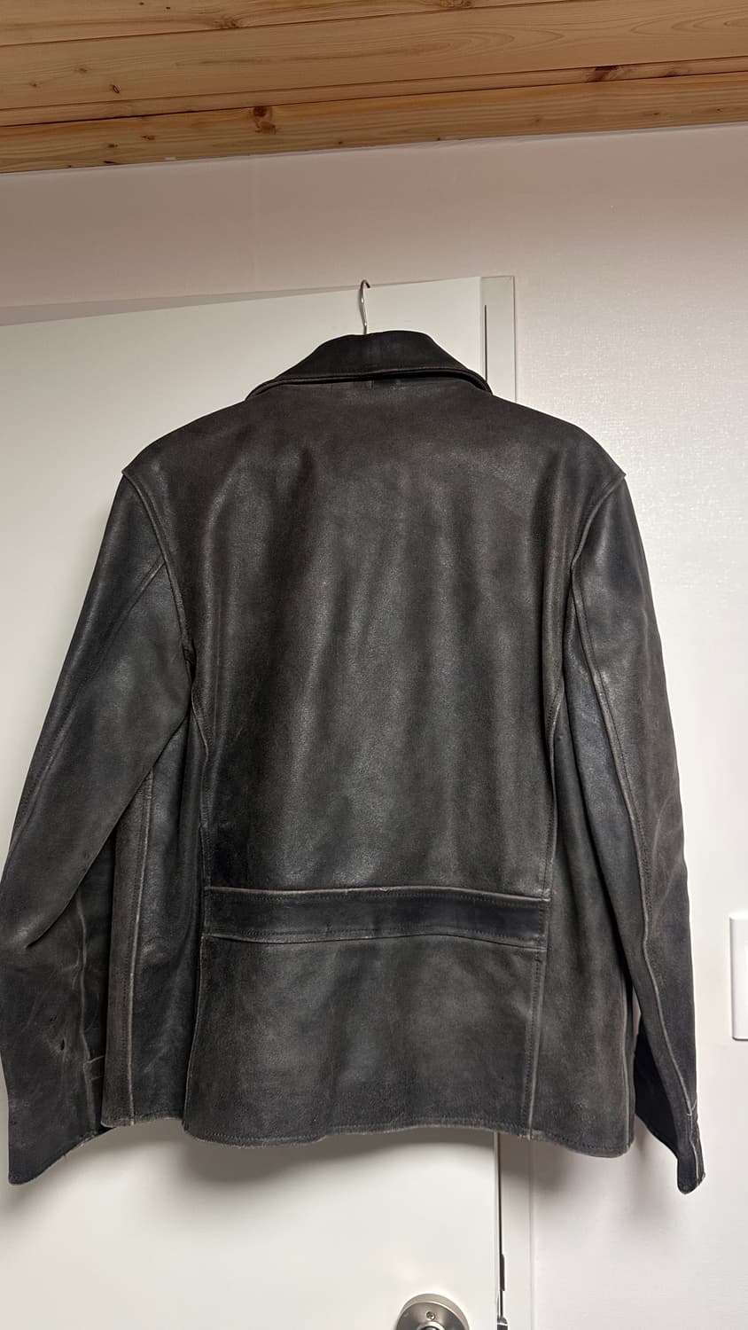 90‘s 제이크루 레더자켓 상품이미지3