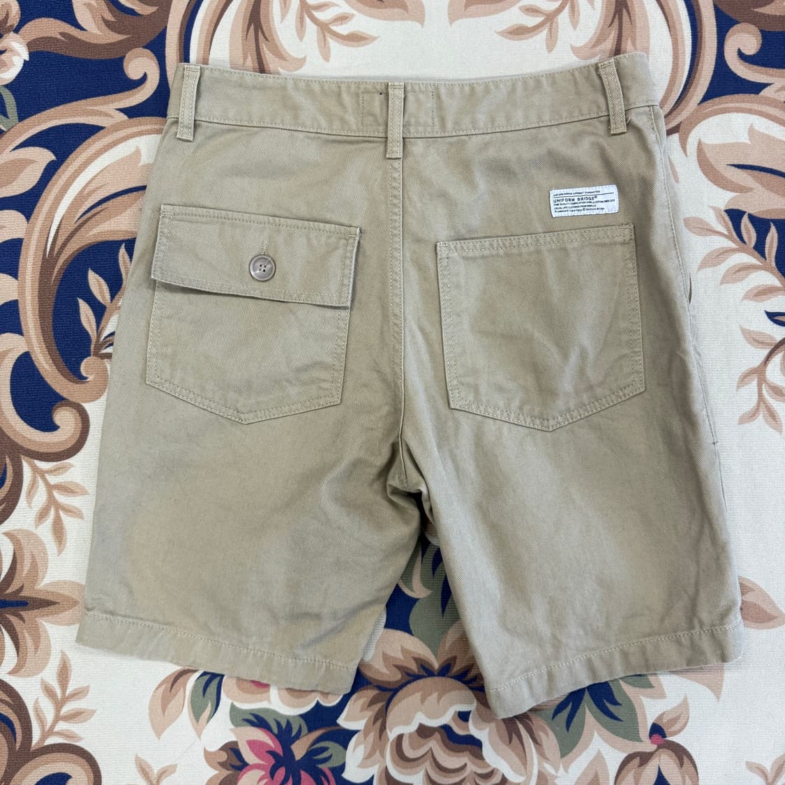 (M)유니폼 브릿지 Uniform bridge 코튼 반바지(베이지) 상품이미지5