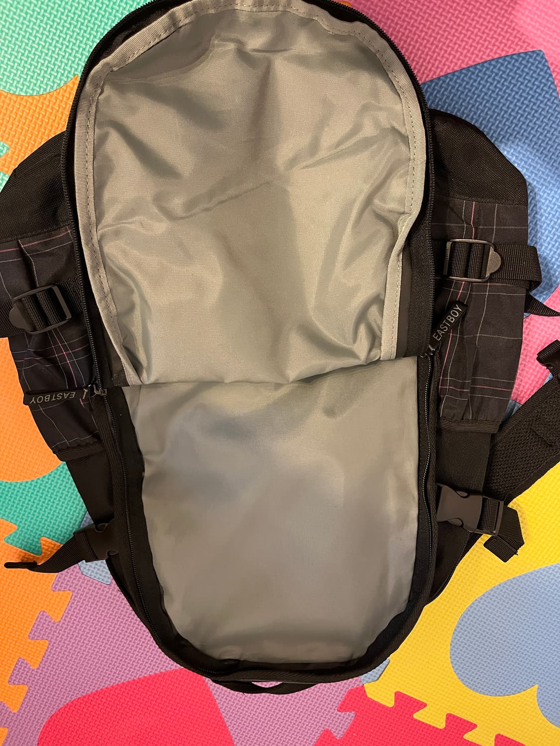 ✔️블랙핑크 체크패턴 백팩 💕 상품이미지6