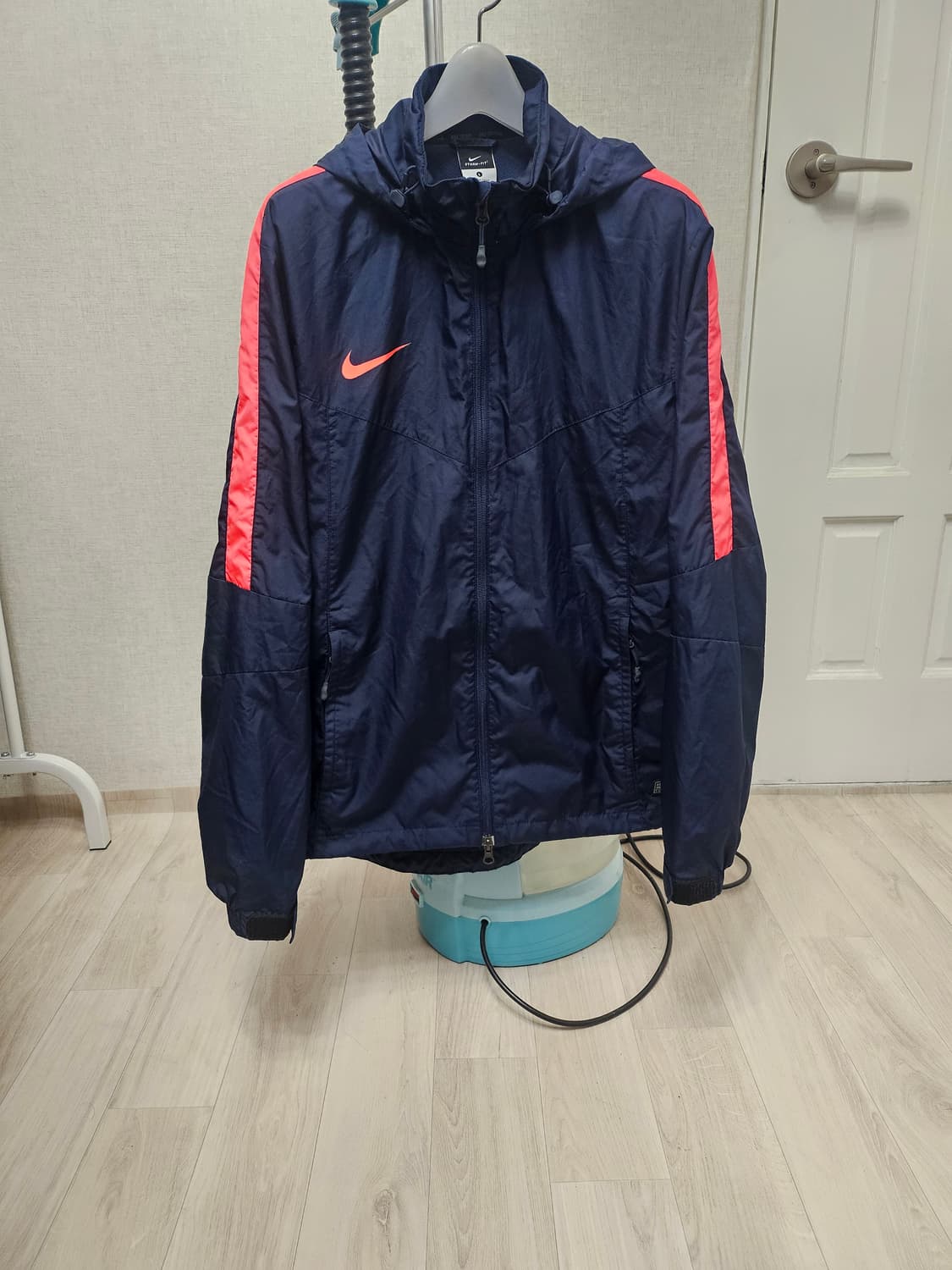 (100~105)L ☆초대장급☆ 나이키 [네이비핑크] 레인자켓 바람막이 상품이미지1